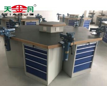 六工位鉗工臺
